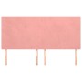 Kopfteile 4 Einheiten aus rosa Samt 100x5x78/88 cm von vidaXL, Kopf- und Fußteile - Ref: Foro24-3116123, Preis: 103,09 €, Rab...
