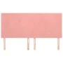 Kopfteile 4 Einheiten aus rosa Samt 100x5x78/88 cm von vidaXL, Kopf- und Fußteile - Ref: Foro24-3116123, Preis: 101,70 €, Rab...