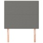 Kopfteile 2 Einheiten aus dunkelgrauem Stoff 100x5x78/88 cm von vidaXL, Kopf- und Fußteile - Ref: Foro24-3116043, Preis: 68,8...