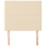 Kopfteile 2 Einheiten aus cremefarbenem Stoff 100x5x78/88 cm von vidaXL, Kopf- und Fußteile - Ref: Foro24-3116047, Preis: 76,...