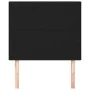 Cabeceros 2 unidades de tela negro 80x5x78/88 cm de vidaXL, Cabeceros y pies de cama - Ref: Foro24-3116028, Precio: 54,61 €, ...