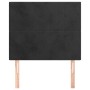 Kopfteile 2 Einheiten aus schwarzem Samt 100x5x78/88 cm von vidaXL, Kopf- und Fußteile - Ref: Foro24-3116096, Preis: 73,74 €,...