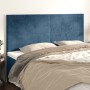 Kopfteile 4 Einheiten aus dunkelblauem Samt 100x5x78/88 cm von vidaXL, Kopf- und Fußteile - Ref: Foro24-3116122, Preis: 122,0...