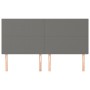 Kopfteile 4 Einheiten aus dunkelgrauem Stoff 90x5x78/88 cm von vidaXL, Kopf- und Fußteile - Ref: Foro24-3116067, Preis: 119,7...