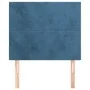 Headboards 2 units of dark blue velvet 90x5x78/88 cm by vidaXL, Headboards and footboards - Ref: Foro24-3116092, Price: 56,69...