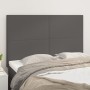 Kopfteile 4 Einheiten graues Kunstleder 72x5x78/88 cm von vidaXL, Kopf- und Fußteile - Ref: Foro24-3116146, Preis: 94,85 €, R...