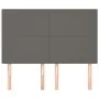 Kopfteile 4 Einheiten graues Kunstleder 72x5x78/88 cm von vidaXL, Kopf- und Fußteile - Ref: Foro24-3116146, Preis: 92,41 €, R...