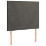Kopfteile 2 Einheiten aus dunkelgrauem Samt 80x5x78/88 cm von vidaXL, Kopf- und Fußteile - Ref: Foro24-3116083, Preis: 57,55 ...