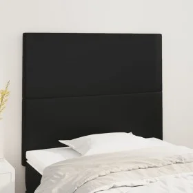 Kopfteile 2 Einheiten aus schwarzem Kunstleder 80x5x78/88 cm von vidaXL, Kopf- und Fußteile - Ref: Foro24-3116124, Preis: 58,...