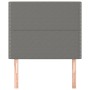 Kopfteile 2 Einheiten aus dunkelgrauem Stoff 100x5x78/88 cm von vidaXL, Kopf- und Fußteile - Ref: Foro24-3116183, Preis: 50,0...