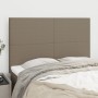 Cabeceros 4 unidades tela gris taupe 72x5x78/88 cm de vidaXL, Cabeceros y pies de cama - Ref: Foro24-3116054, Precio: 115,89 ...