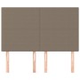 Kopfteile 4 Einheiten taupegrauer Stoff 72x5x78/88 cm von vidaXL, Kopf- und Fußteile - Ref: Foro24-3116054, Preis: 114,87 €, ...