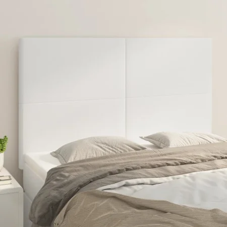 Kopfteile 4 Einheiten weißes Kunstleder 72x5x78/88 cm von vidaXL, Kopf- und Fußteile - Ref: Foro24-3116143, Preis: 165,93 €, ...