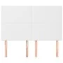 Kopfteile 4 Einheiten weißes Kunstleder 72x5x78/88 cm von vidaXL, Kopf- und Fußteile - Ref: Foro24-3116143, Preis: 165,93 €, ...