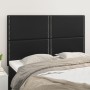 Kopfteile 4 Einheiten schwarzes Kunstleder 72x5x78/88 cm von vidaXL, Kopf- und Fußteile - Ref: Foro24-3116282, Preis: 83,90 €...