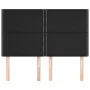 Cabeceros 4 unidades cuero sintético negro 72x5x78/88 cm de vidaXL, Cabeceros y pies de cama - Ref: Foro24-3116282, Precio: 8...