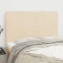 Headboards 4 units cream-colored fabric 72x5x78/88 cm by vidaXL, Headboards and footboards - Ref: Foro24-3116055, Price: 111,...