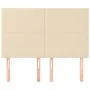 Headboards 4 units cream-colored fabric 72x5x78/88 cm by vidaXL, Headboards and footboards - Ref: Foro24-3116055, Price: 111,...