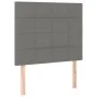 Headboards 2 units of dark gray fabric 80x5x78/88 cm by vidaXL, Headboards and footboards - Ref: Foro24-3116307, Price: 60,03...