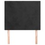 Kopfteile 2 Einheiten aus schwarzem Samt 90x5x78/88 cm von vidaXL, Kopf- und Fußteile - Ref: Foro24-3116090, Preis: 65,91 €, ...
