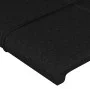 Headboards 4 units of black fabric 80x5x78/88 cm by vidaXL, Headboards and footboards - Ref: Foro24-3116340, Price: 95,58 €, ...