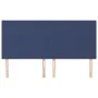 Cabeceros 4 unidades de tela azul 80x5x78/88 cm de vidaXL, Cabeceros y pies de cama - Ref: Foro24-3116064, Precio: 121,02 €, ...