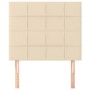 Kopfteile 2 Einheiten aus cremefarbenem Stoff 100x5x78/88 cm von vidaXL, Kopf- und Fußteile - Ref: Foro24-3116327, Preis: 55,...
