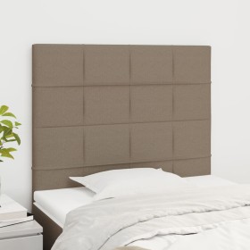 Kopfteile 2 Einheiten taupegrauer Stoff 80x5x78/88 cm von vidaXL, Kopf- und Fußteile - Ref: Foro24-3116310, Preis: 49,34 €, R...