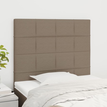 Kopfteile 2 Einheiten taupegrauer Stoff 80x5x78/88 cm von vidaXL, Kopf- und Fußteile - Ref: Foro24-3116310, Preis: 49,34 €, R...