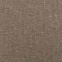 Cabeceros 2 unidades tela gris taupe 80x5x78/88 cm