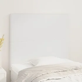 Headboards 2 units of white synthetic leather 80x5x78/88 cm by vidaXL, Headboards and footboards - Ref: Foro24-3116125, Price...