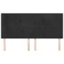 Headboards 4 units of black velvet 90x5x78/88 cm by vidaXL, Headboards and footboards - Ref: Foro24-3116114, Price: 119,94 €,...