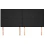 Headboards 4 units of black synthetic leather 90x5x78/88 cm by vidaXL, Headboards and footboards - Ref: Foro24-3116154, Price...