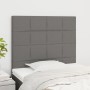 Kopfteile 2 Einheiten aus dunkelgrauem Stoff 100x5x78/88 cm von vidaXL, Kopf- und Fußteile - Ref: Foro24-3116323, Preis: 64,6...