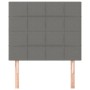 Kopfteile 2 Einheiten aus dunkelgrauem Stoff 100x5x78/88 cm von vidaXL, Kopf- und Fußteile - Ref: Foro24-3116323, Preis: 64,6...