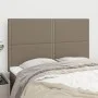 Cabeceros 4 unidades tela gris taupe 72x5x78/88 cm de vidaXL, Cabeceros y pies de cama - Ref: Foro24-3116194, Precio: 82,91 €...