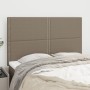 Kopfteile 4 Einheiten taupegrauer Stoff 72x5x78/88 cm von vidaXL, Kopf- und Fußteile - Ref: Foro24-3116194, Preis: 83,94 €, R...