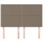 Kopfteile 4 Einheiten taupegrauer Stoff 72x5x78/88 cm von vidaXL, Kopf- und Fußteile - Ref: Foro24-3116194, Preis: 83,94 €, R...