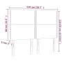 Cabeceros 4 unidades tela gris taupe 72x5x78/88 cm de vidaXL, Cabeceros y pies de cama - Ref: Foro24-3116194, Precio: 82,91 €...