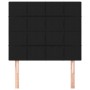 Kopfteile 2 Einheiten aus schwarzem Stoff 80x5x78/88 cm von vidaXL, Kopf- und Fußteile - Ref: Foro24-3116308, Preis: 53,68 €,...