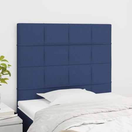 Kopfteile 2 Einheiten aus blauem Stoff 80x5x78/88 cm von vidaXL, Kopf- und Fußteile - Ref: Foro24-3116312, Preis: 54,09 €, Ra...
