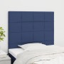 Kopfteile 2 Einheiten aus blauem Stoff 80x5x78/88 cm von vidaXL, Kopf- und Fußteile - Ref: Foro24-3116312, Preis: 54,09 €, Ra...