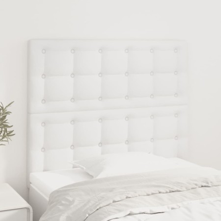 Kopfteile 2 Einheiten aus weißem Kunstleder 100x5x78/88 cm von vidaXL, Kopf- und Fußteile - Ref: Foro24-3116417, Preis: 64,12...