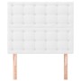 Kopfteile 2 Einheiten aus weißem Kunstleder 100x5x78/88 cm von vidaXL, Kopf- und Fußteile - Ref: Foro24-3116417, Preis: 64,12...