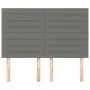 Headboards 4 units dark gray fabric 72x5x78/88 cm by vidaXL, Headboards and footboards - Ref: Foro24-3116471, Price: 94,63 €,...