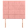 Kopfteile 2 Einheiten aus rosa Samt 90x5x78/88 cm von vidaXL, Kopf- und Fußteile - Ref: Foro24-3116373, Preis: 57,08 €, Rabat...