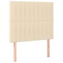 Kopfteile 2 Einheiten aus cremefarbenem Stoff 90x5x78/88 cm von vidaXL, Kopf- und Fußteile - Ref: Foro24-3116557, Preis: 78,1...