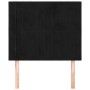 Kopfteile 2 Einheiten aus schwarzem Samt 80x5x78/88 cm von vidaXL, Kopf- und Fußteile - Ref: Foro24-3116602, Preis: 66,99 €, ...