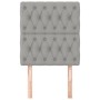 Kopfteile 2 Einheiten aus hellgrauem Stoff 80x7x78/88 cm von vidaXL, Kopf- und Fußteile - Ref: Foro24-3116642, Preis: 73,39 €...