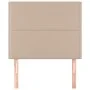 Headboards 2 units cappuccino synthetic leather 100x5x78/88 cm by vidaXL, Headboards and footboards - Ref: Foro24-3116281, Pr...